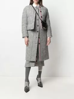 Thom Browne cardigan tweed skirt