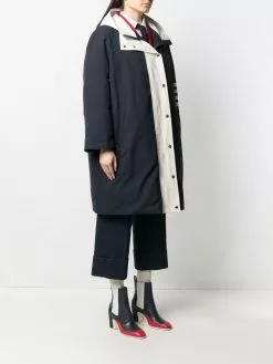 Thom Browne 4-bar padded coat