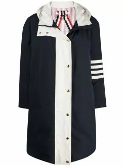 Thom Browne 4-bar padded coat