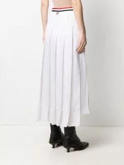 Thom Browne Mid length pleated skirt pleated skirts of women 8 Thom Browne mid-length pleated skirt
