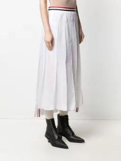 Thom Browne Mid length pleated skirt pleated skirts of women 7 Thom Browne mid-length pleated skirt
