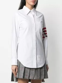 Thom Browne 4-bar stripe shirt