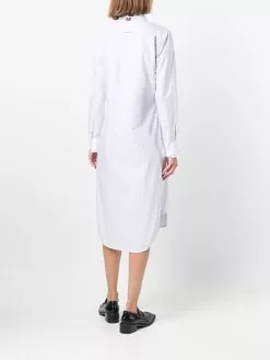 Thom Browne long-sleeved striped shirtdress