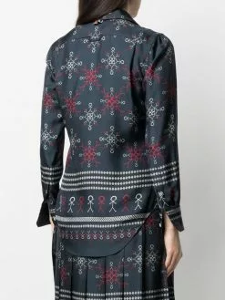 Thom Browne Mrs. Thom snowflake shirt