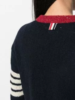 Thom Browne 4-Bar stripe jumper
