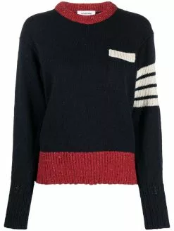 Thom Browne 4-Bar stripe jumper