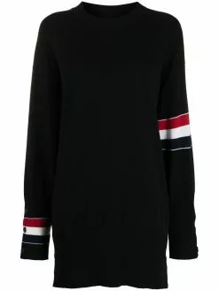 Thom Browne RWB stripe oversized jumper