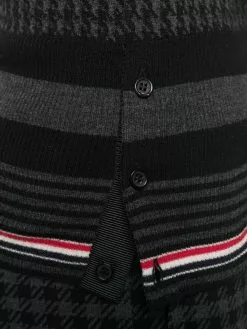 Thom Browne houndstooth-jacquard jumper