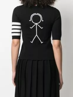 Thom Browne Mrs. Thom short-sleeve polo