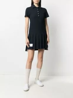 Thom Browne pleated polo dress