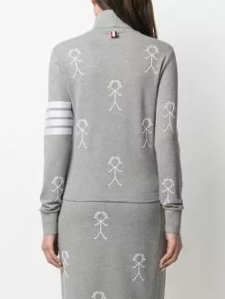 Thom Browne Mrs. Thom high neck sweatshirt