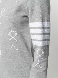 Thom Browne Mrs. Thom high neck sweatshirt