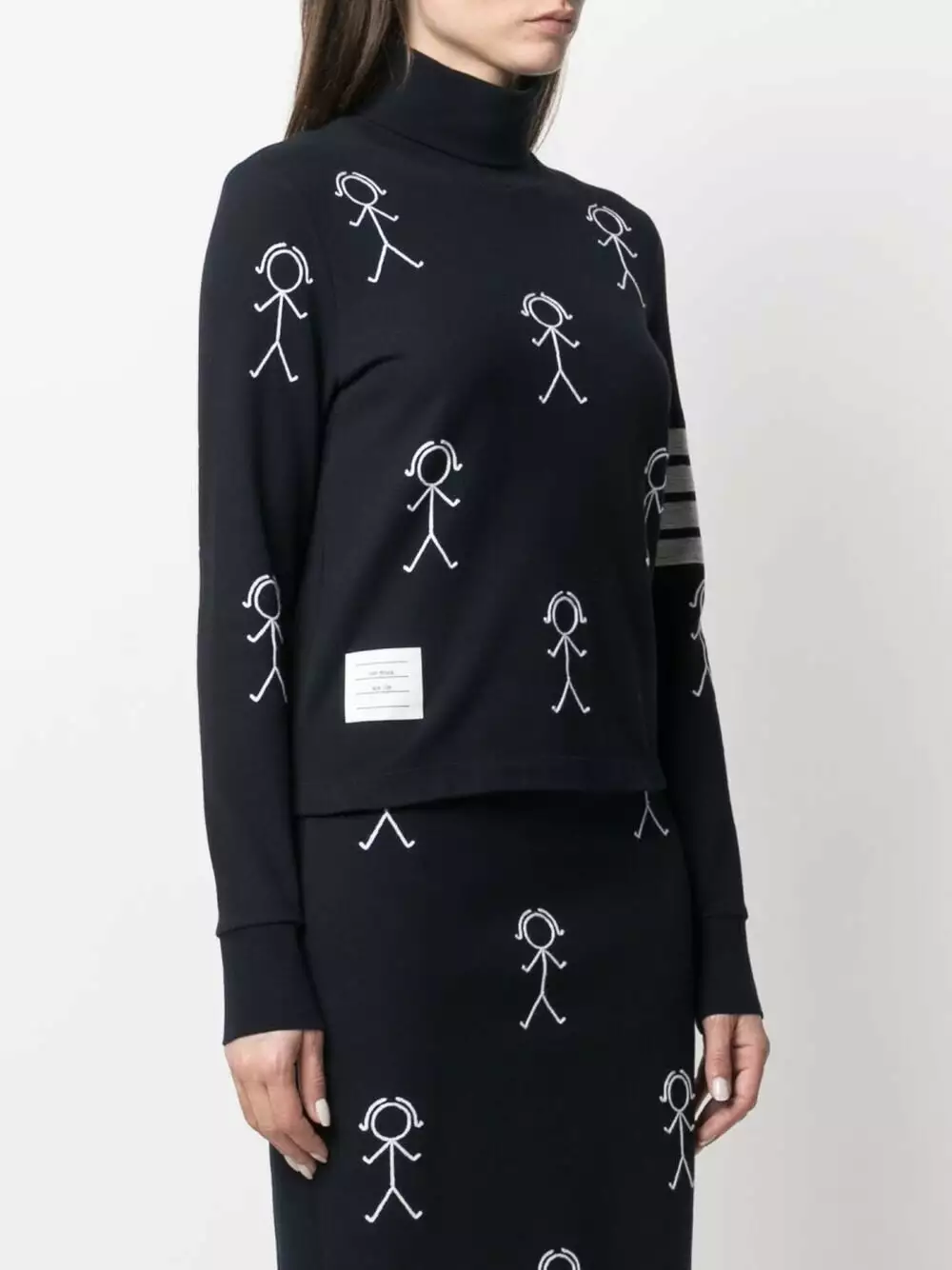 Thom Browne Mrs. Thom icon jumper knitted sweaters of women 3 Thom Browne Mrs. Thom-icon jumper