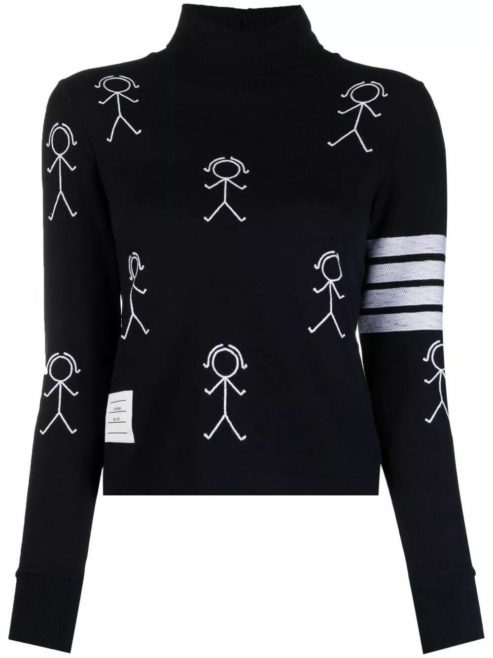 Thom Browne Mrs. Thom icon jumper knitted sweaters of women 1 Thom Browne Mrs. Thom-icon jumper