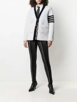Thom Browne vertical-stripe leggings