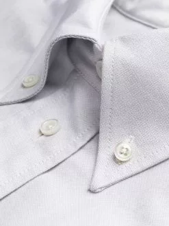 Thom Browne pinstriped pleated shirt dress