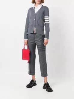 Thom Browne 4-Bar cropped trousers
