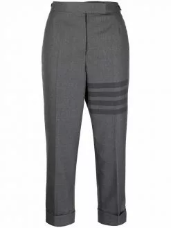 Thom Browne 4-Bar cropped trousers