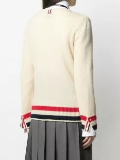 Thom Browne horizontal-stripe jumper