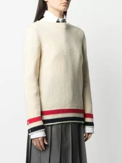 Thom Browne horizontal-stripe jumper