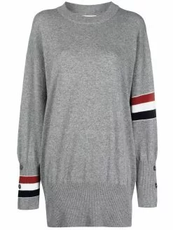 Thom Browne RWB-stripe jumper