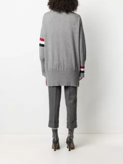 Thom Browne RWB-stripe jumper
