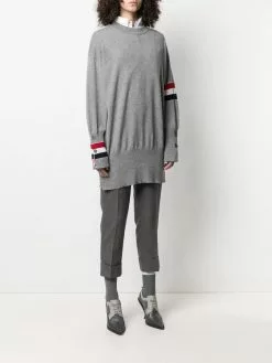 Thom Browne RWB-stripe jumper