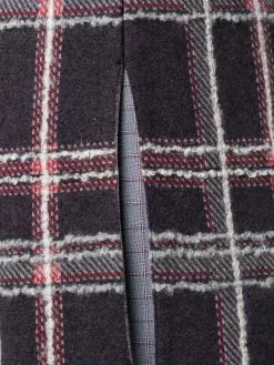 Thom Browne checked high-waisted skirt