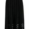 Thom Browne embroidered pleated skirt
