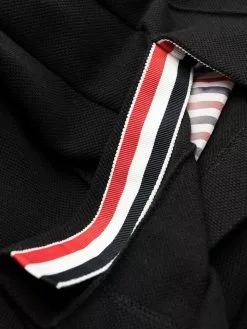 Thom Browne pleated knee-length polo dress