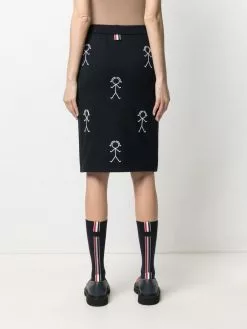 Thom Browne Mrs. Thom icon skirt pencil skirts of women 8 Thom Browne Mrs. Thom icon skirt