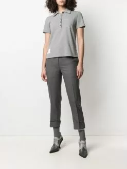Thom Browne chest patch pocket polo shirt