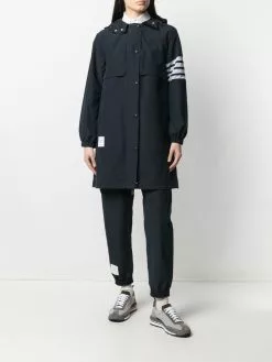 Thom Browne 4-Bar Stripe shell track pants