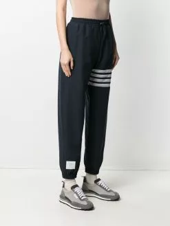 Thom Browne 4 Bar Stripe shell track pants performance track pants of women 8 Thom Browne 4-Bar Stripe shell track pants