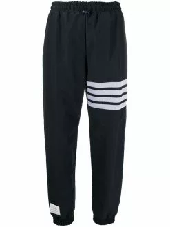 Thom Browne 4-Bar Stripe shell track pants