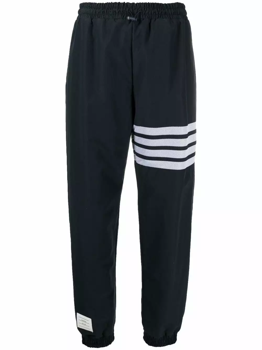 Thom Browne 4 Bar Stripe shell track pants performance track pants of women 1 Thom Browne 4-Bar Stripe shell track pants