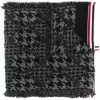 Thom Browne houndstooth-pattern scarf