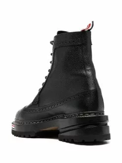 Thom Browne lace-up longwing boots