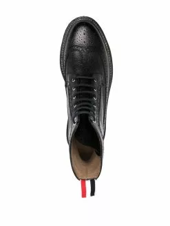 Thom Browne lace-up longwing boots