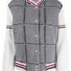 Thom Browne fine-knit bomber jacket