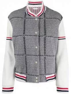 Thom Browne fine-knit bomber jacket