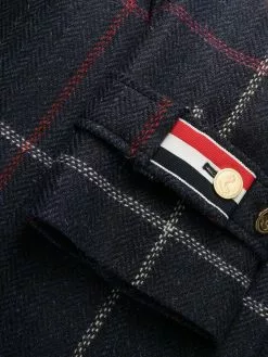 Thom Browne raglan duffle overcoat