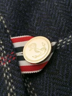 Thom Browne raglan duffle overcoat