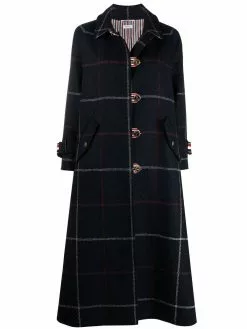 Thom Browne raglan duffle overcoat