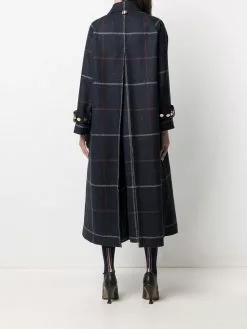 Thom Browne raglan duffle overcoat