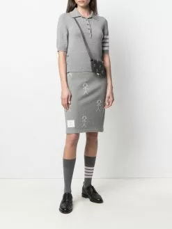 Thom Browne Mrs. Thom icon polo shirt