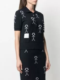 Thom Browne Mrs Thom icon polo shirt