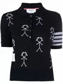 Thom Browne Mrs Thom icon polo shirt