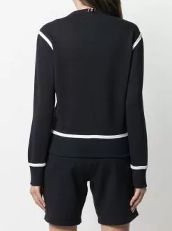 Thom Browne RWB-stripe performance sweatshirt