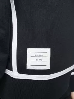 Thom Browne RWB-stripe performance sweatshirt